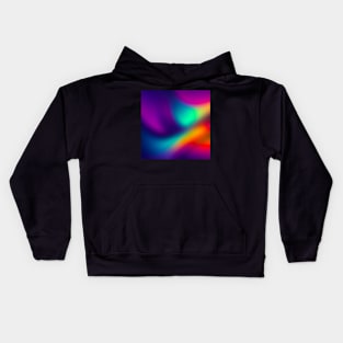 Beautiful Abstract Color Art Kids Hoodie